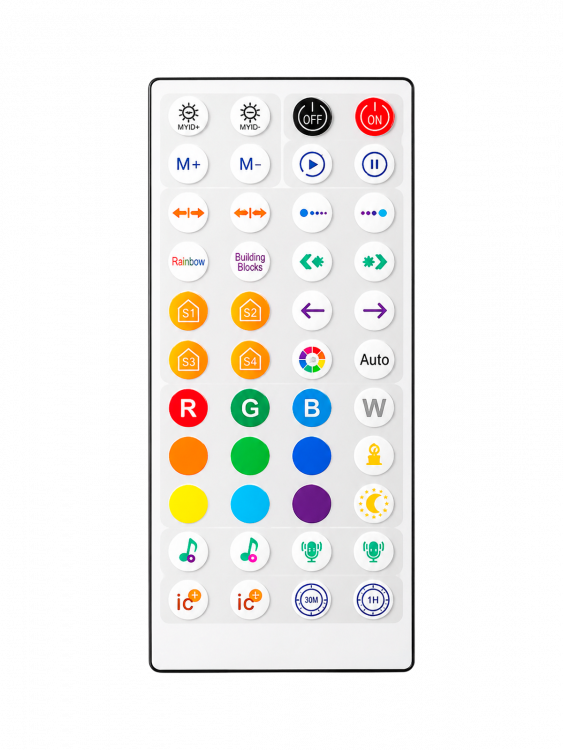Огонек OG-LDL48 LED контроллер DC 12-24В (Wi-Fi. RGB, 3PIN, пульт)